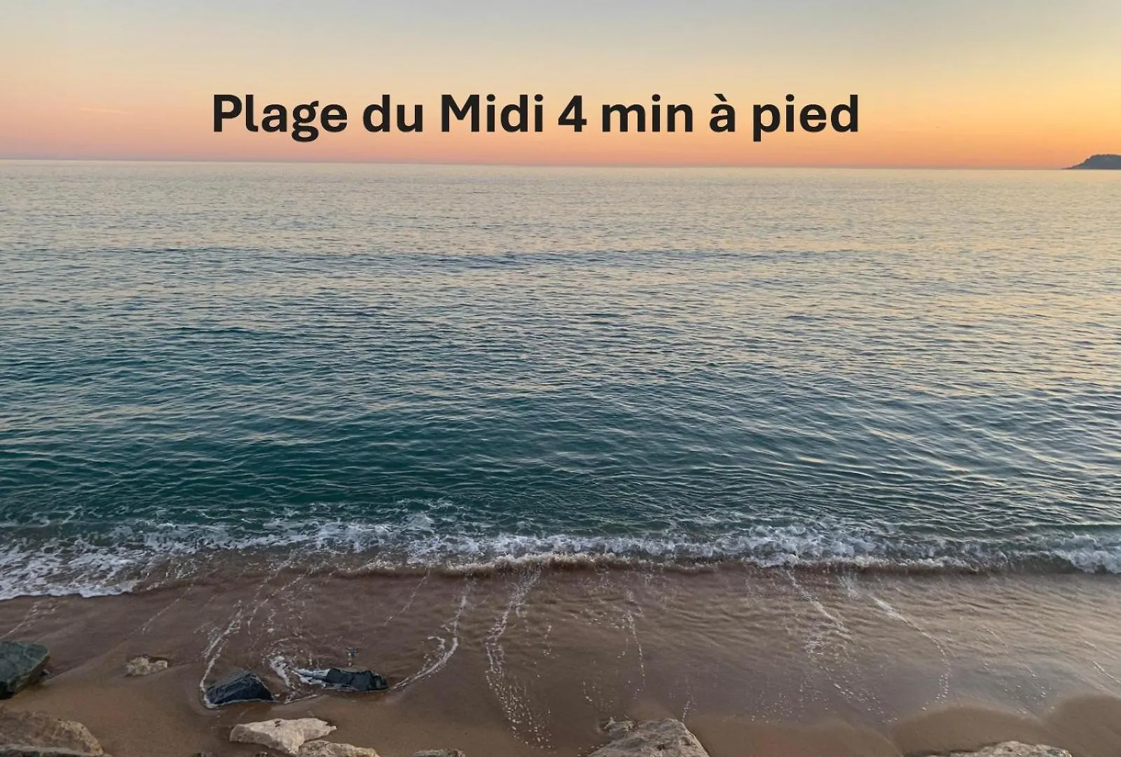 Charmant 2 Pieces Avec Terrasse Vue Mer L! A1B120 Cannes Apartment