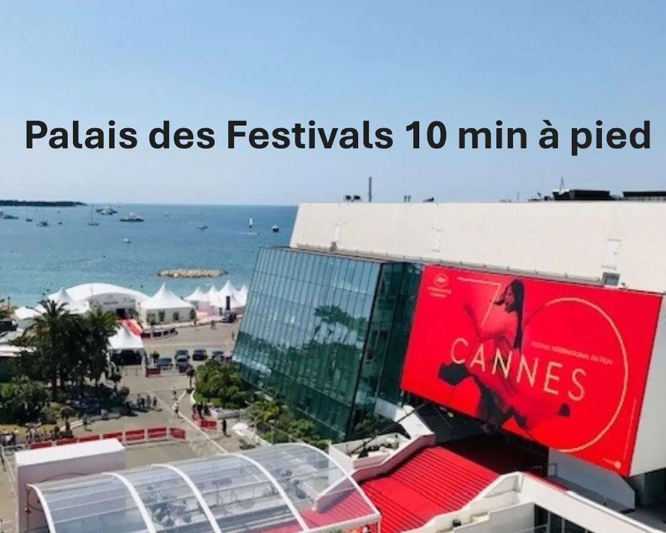 Charmant 2 Pieces Avec Terrasse Vue Mer L! A1B120 Cannes 0*,  France